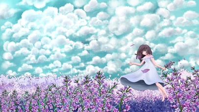 治愈唯美壁纸-熏衣草之恋