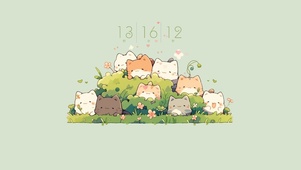 猫猫草丛堆堆
