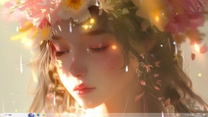 花朵女孩