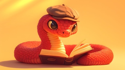 蛇年天天向上，学习超棒