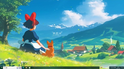 治愈的陪伴主题