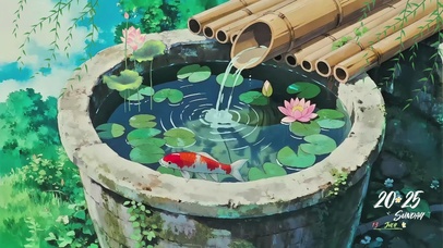 水缸流水的治愈日常