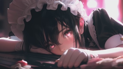 3D唯美可爱女仆萝莉