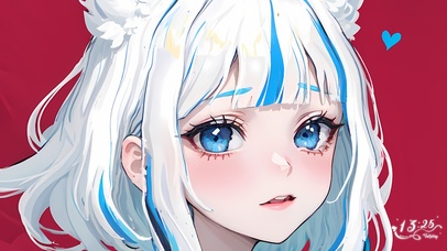 可爱治愈清纯少女