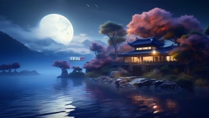 夜幕降临