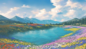 蓝天花园