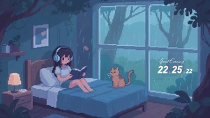 下雨天窝在家里看书也太舒服了