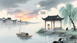 淅沥春雨