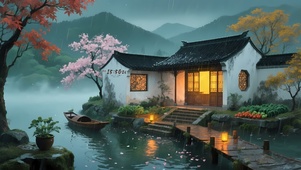 阴雨绵绵
