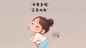 谨记言多必失