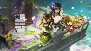 古风双子姐妹