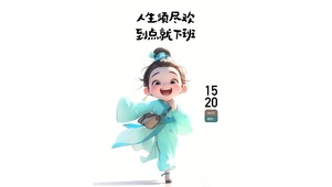 人生须尽欢 到点就下班