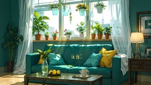 悠闲午后小屋