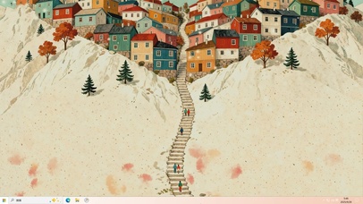 雪岭衔彩-桌面主题