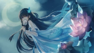 古风动漫少女（非原创）