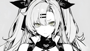 妮可·德玛拉-黑白少女