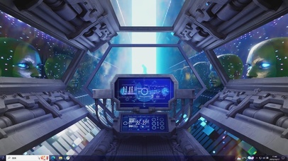 人脸隧道—【主题桌面】