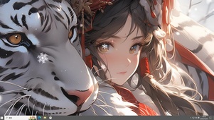 白虎少女
