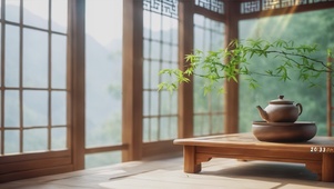 4K唯美中式庭院