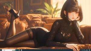 阳光黑丝少女