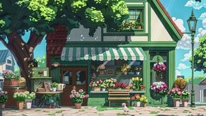街边花店