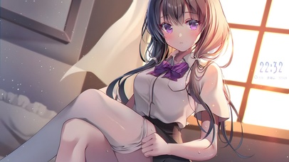 唯美学生服少女