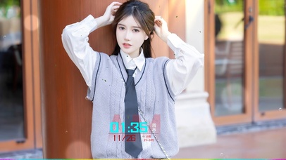 4K清纯制服学妹