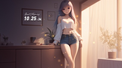 宛如流动的丝绸，闪烁着迷人光泽