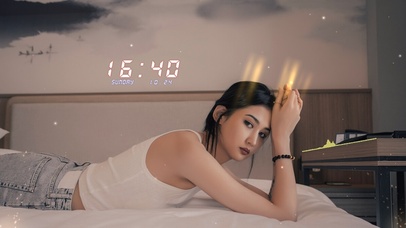 欧美妆冷酷女孩