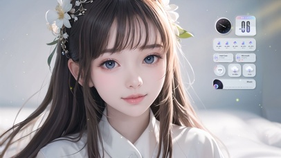 后院粉发治愈少女