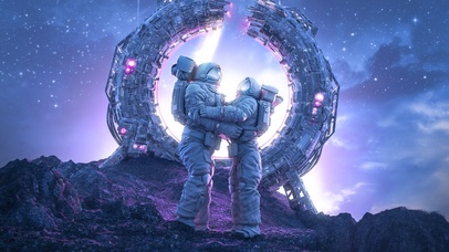 4K 穿越宇宙拥抱你