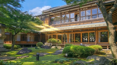 4K唯美夏日庭院