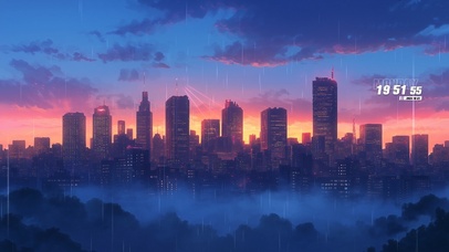 雨夜城市
