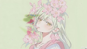 樱花环绕的若叶睦