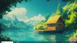 镜湖山舍-桌面主题