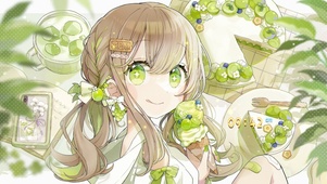 清新护眼美少女