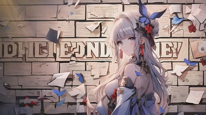 唯美清新可爱插画少女