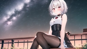 黑丝少女