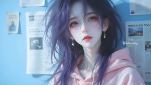 可爱清纯少女