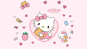 爱心凯蒂猫