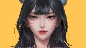 4K 英雄联盟KDA阿狸小姐姐