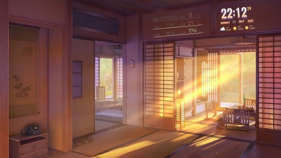 唯美治愈午后日系阳光房间