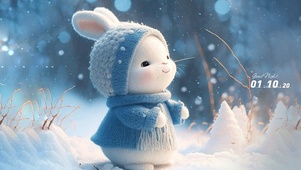 雪兔最可爱
