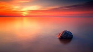 晚霞流云