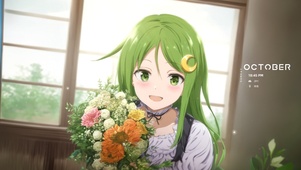 房间花束女孩