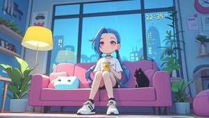 宁静的雨夜