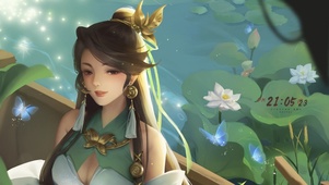 清纯古风女孩