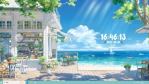 夏日海滨