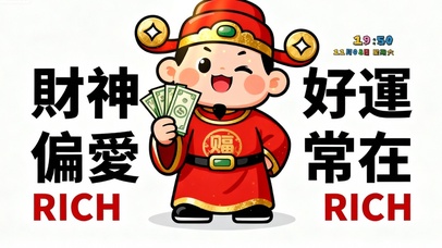 财神偏爱 好运常在
