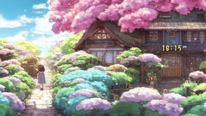 治愈樱花屋